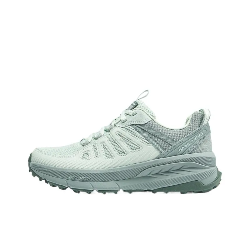 Skechers OUTDOOR Abrasion Resistant Breathable Low Top Running Shoes Women's Mint-0