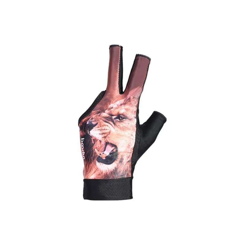 BOODUN Billiards Three Finger Gloves Silicone Lycra Disc Mesh Single For Left Hand Unisex-4