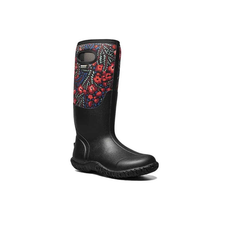 BOGS Waterproof And Wear-resistant Rain Boots Women's Black-1