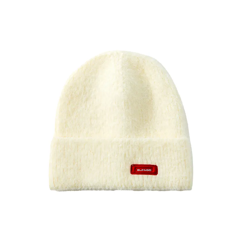 BJHG Imitation Mink Fur Beanies Unisex-1