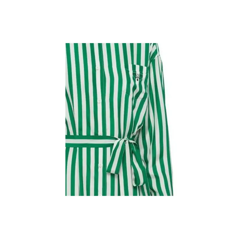 PRADA SS22 Long-Sleeved Dresses Women's Green-4