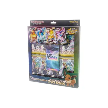 POKEMON Pokémon Trading Card Game Sword & Shield VMAX Special Set Eevee Hero Battle Cards Whole Box