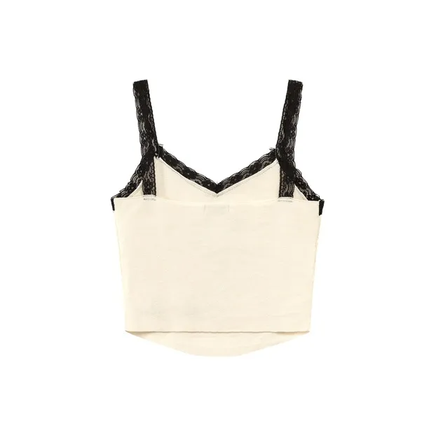 CHUU Tank Tops Women's White Apricot-1
