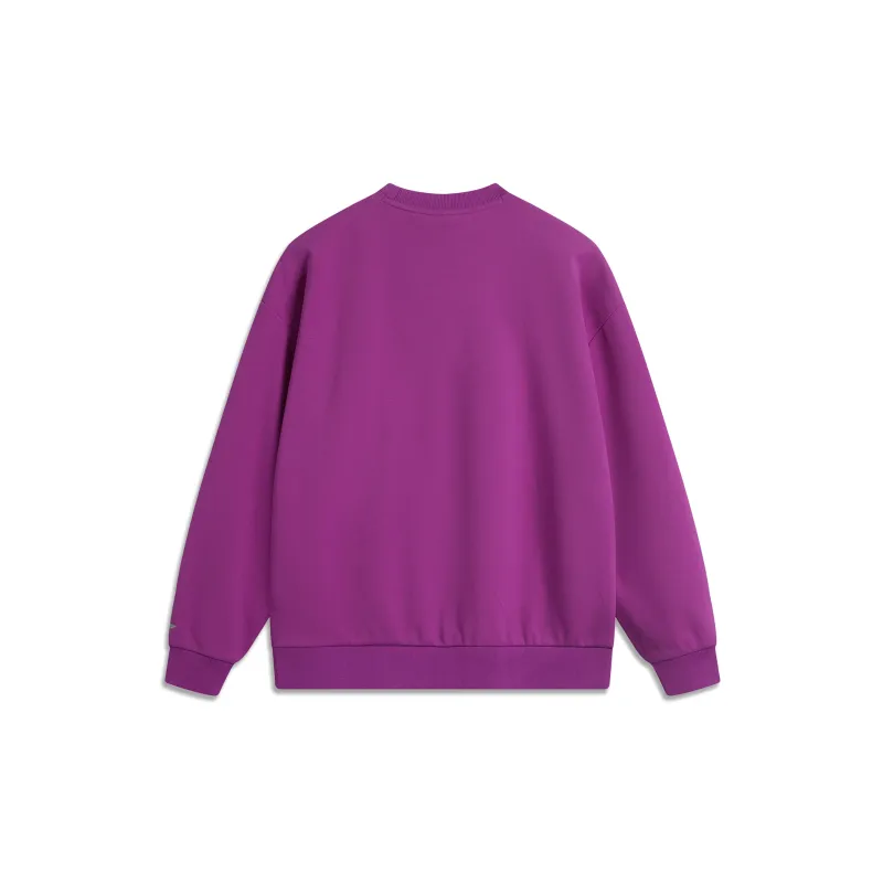 LiNing CF Tracing Outdoor Collection Sweatshirt Unisex Cosmic Sky Purple-1