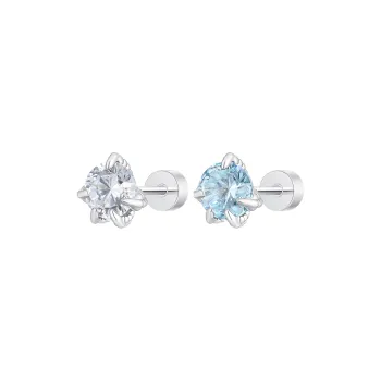MISS XIA JWY Titanium Steel Stud Earrings Unisex