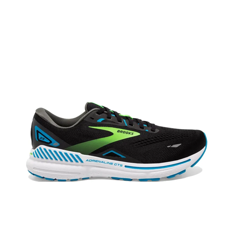 Brooks Adrenaline GTS Anti-Slip Wear-Resistant Low-Top Casual Running Shoes Men's Black-1