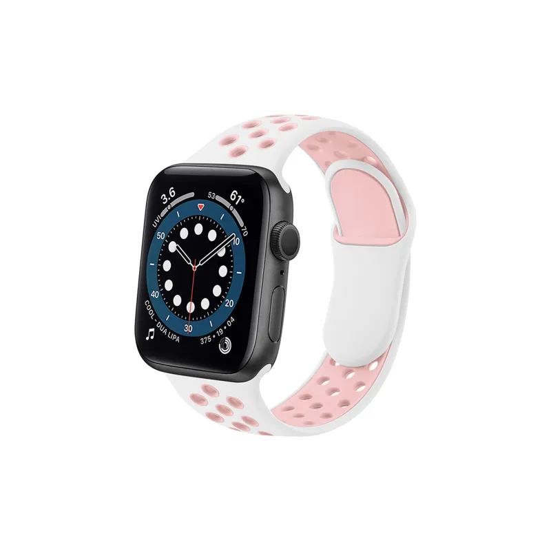 ZHENGGUANG Watch Band Apple Compatibility Silicone Material-78