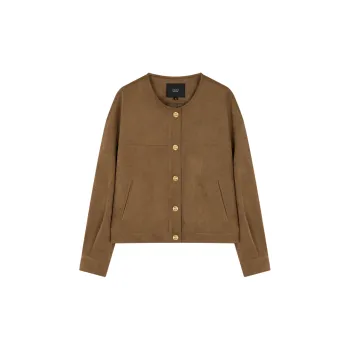 Mo Han Yi Mei Jackets Coats Women's Ginger Yellow