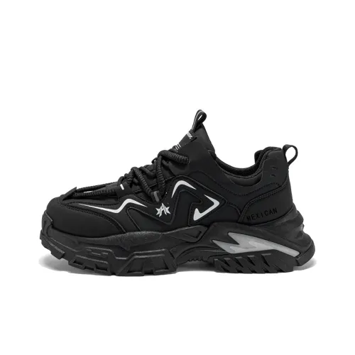 MEXICAN Non slip Wear resistant Shock Absorption Chunky Sneakers Men's