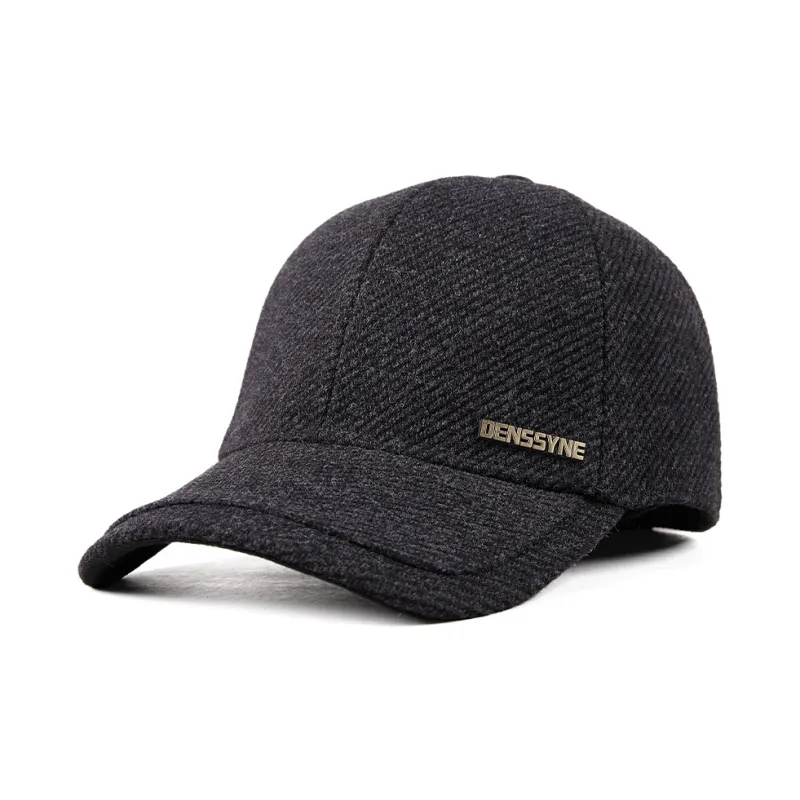 DENSSYNE Woolen Baseball Caps Men's-3