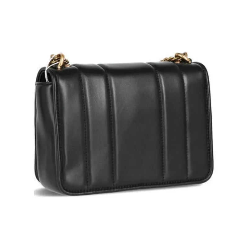 TORY BURCH Sheepskin Crossbody Bag, Shoulder Bag Women's Black-3