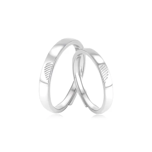 SHOIIIW S999 Fine Silver Rings Unisex