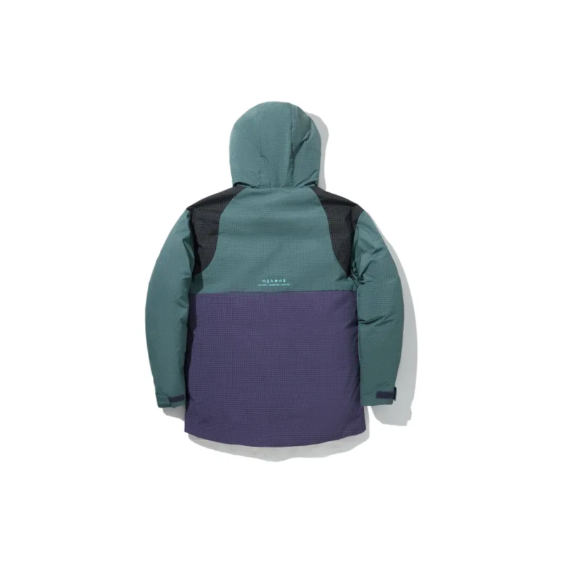 LiNing Down Jacket Unisex Cloud Emerald Green Chrysanthemum Gray Purple-1