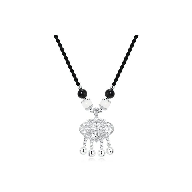 ERROR Sterling Silver Necklaces Unisex-0