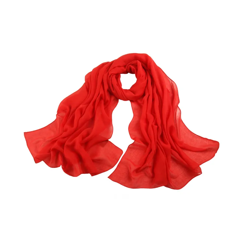 Shanghai Story Polyester Knit Scarves Women's-8