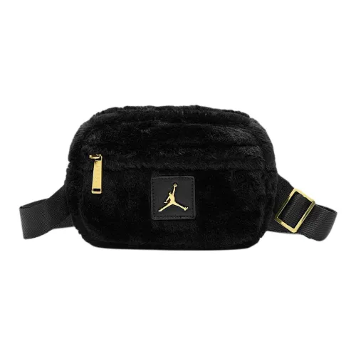 jordan can Polyester Shoulder Bag Crossbody Bag Regular Women's Black & Gold