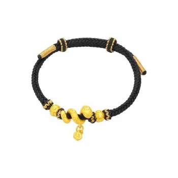 Royal Dragon Mirror Gold Bracelet Unisex