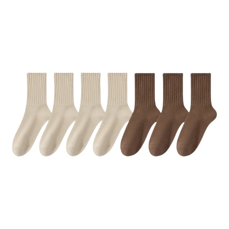 Lan Miao Mid Calf Socks Women's 7 Pack-5