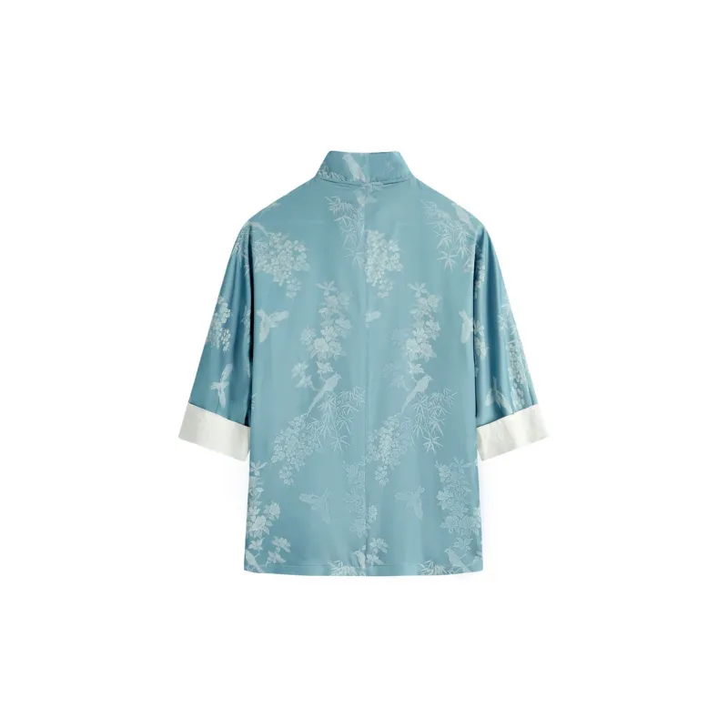 XUANSHENG Shirts Men Sky Blue-1
