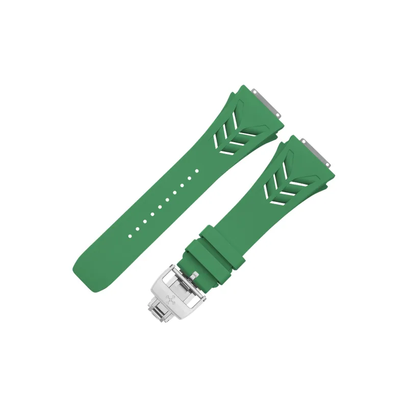 VAGENARI Watch Bands New Arrival Shark Gills Rubber Strap Compatibility For RM035 RM035 02 RM035 03 Unisex-22