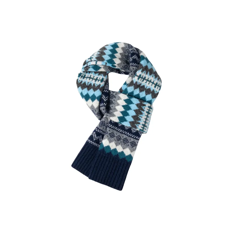 Shanghai Story Sheep Wool Knit Scarves Unisex-10
