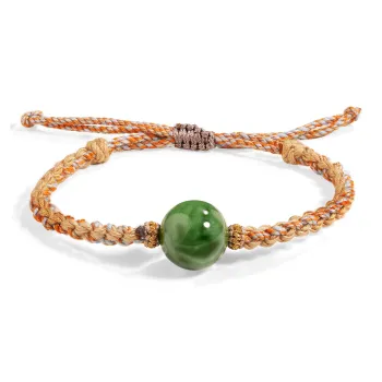 Lao Feng Xiang Hetian Jade Bracelets Jasper Women's