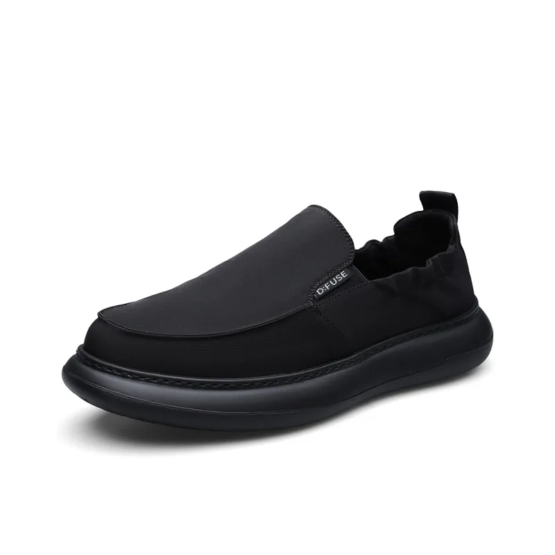 D FUSE SCANDINAVIA Low Top Casual Shoes Men's Black-1