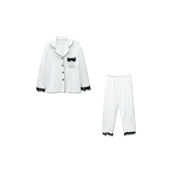 Slimma Pajama Set Women's White