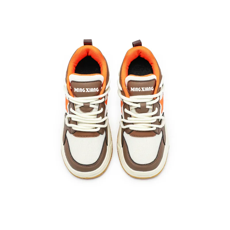 Singing Wear-Resistant Lightweight Height Increasing Low-Top Skateboard Shoes Unisex-11