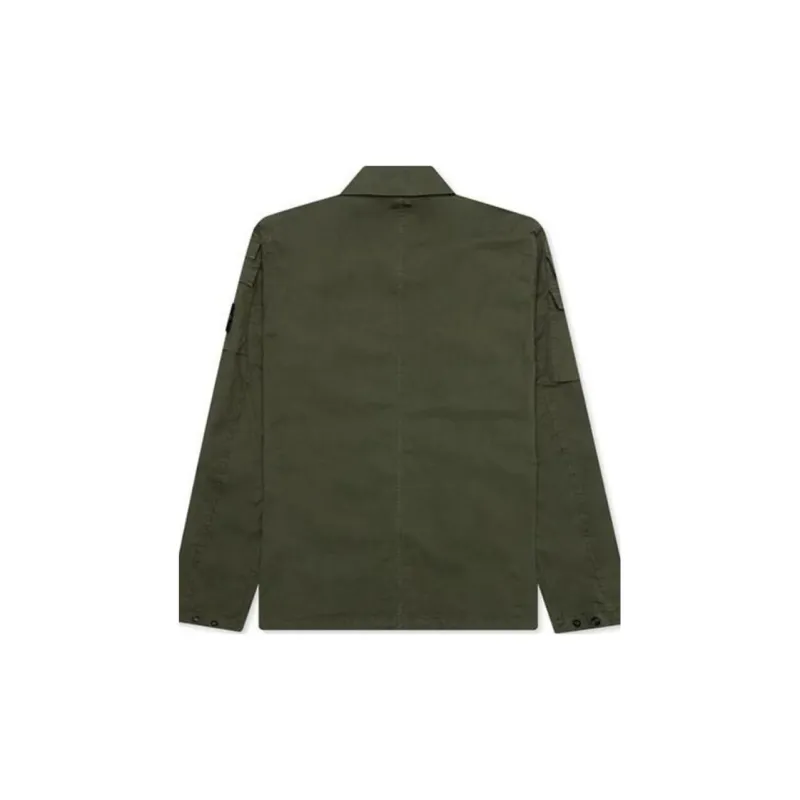 STONE ISLAND Jackets Coats Men's Army Green-1