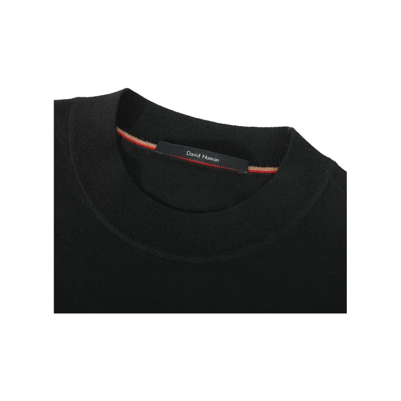 DAVID NAMAN Sweater Men's Black-2