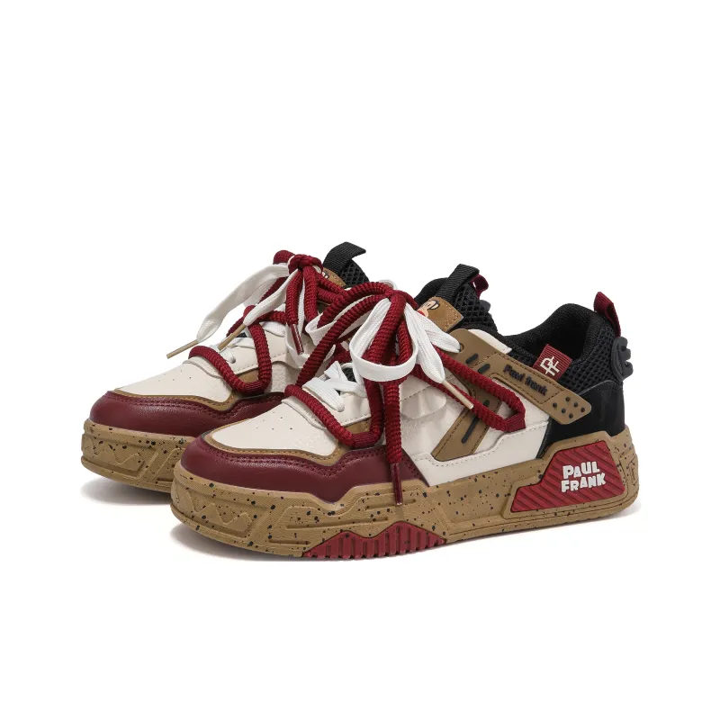 PAUL FRANK Anti Slip Wear Resistant Low Top Skateboard Shoes Unisex-1