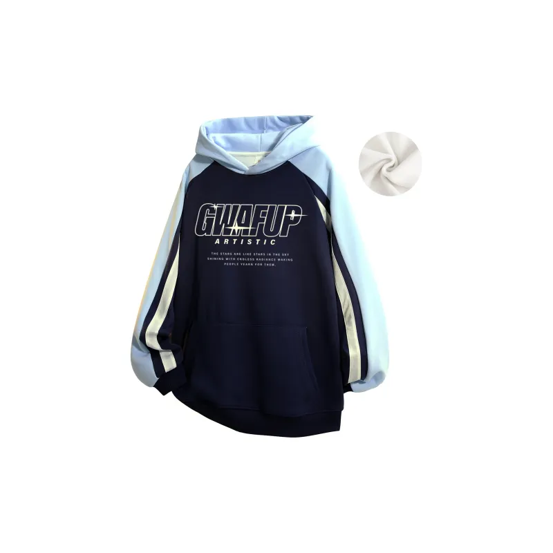 GWAF Sweatshirt Unisex Navy Blue & White Gray-16
