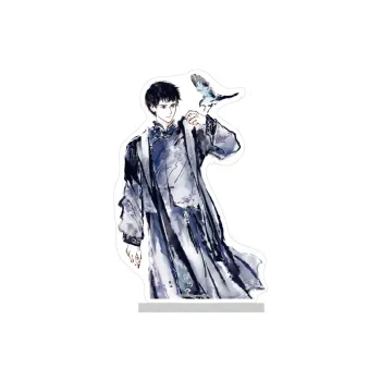 MANCOOL Night Patrol The Lost Tomb Ink Shadow Collection Letter Badge Polaroid Transparent Card Merch Acrylic Stands