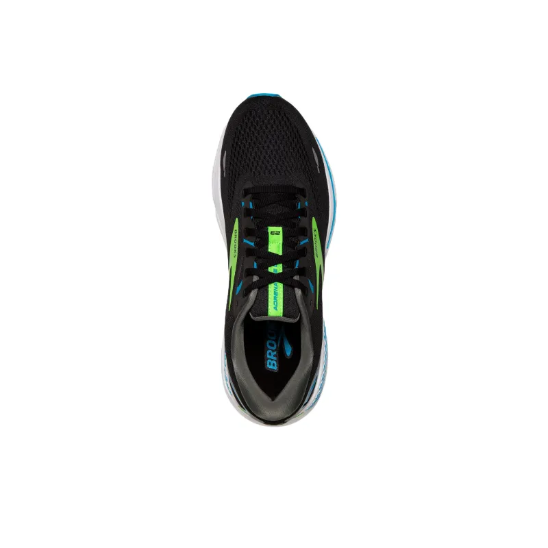 Brooks Adrenaline GTS Anti-Slip Wear-Resistant Low-Top Casual Running Shoes Men's Black-3