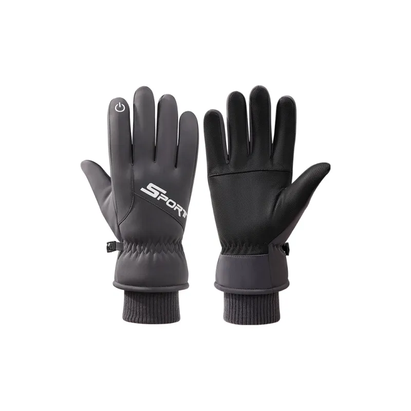 Shizhu Anti Lost Snap Buckle Sports Gloves Men's-6