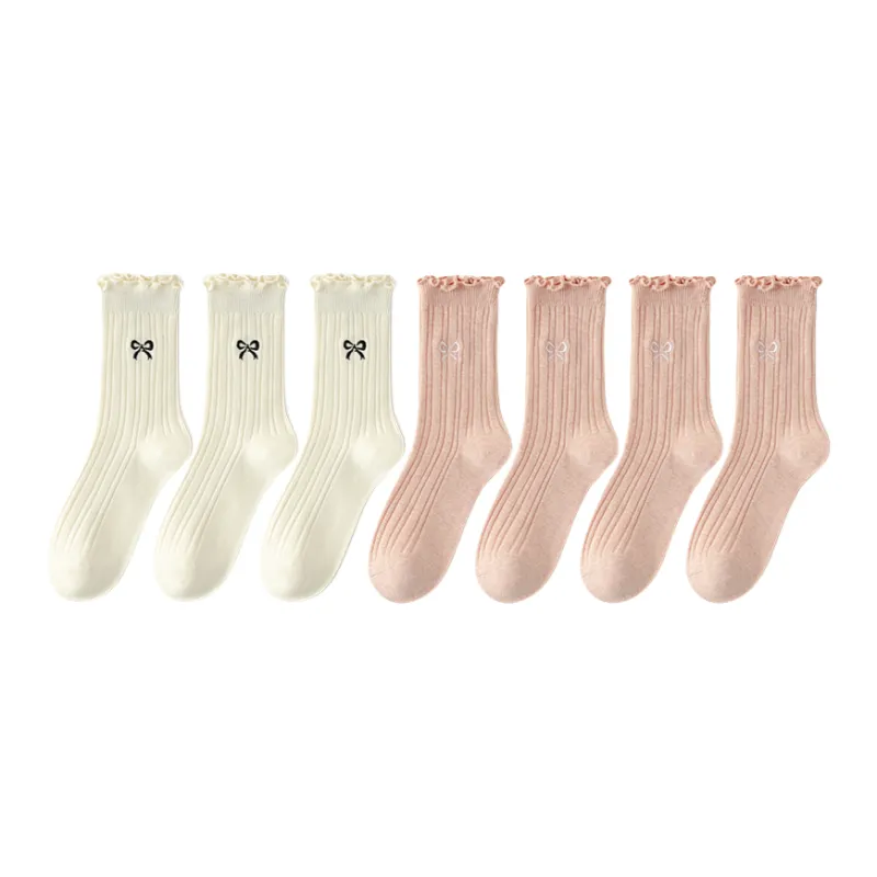 Lan Miao Mid-Calf Socks Women's 7 Pack-15