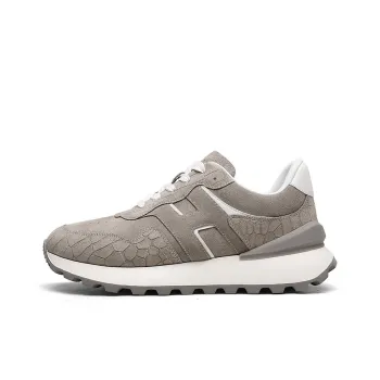 CROWN Low Top Casual Shoes Men's Light Gray