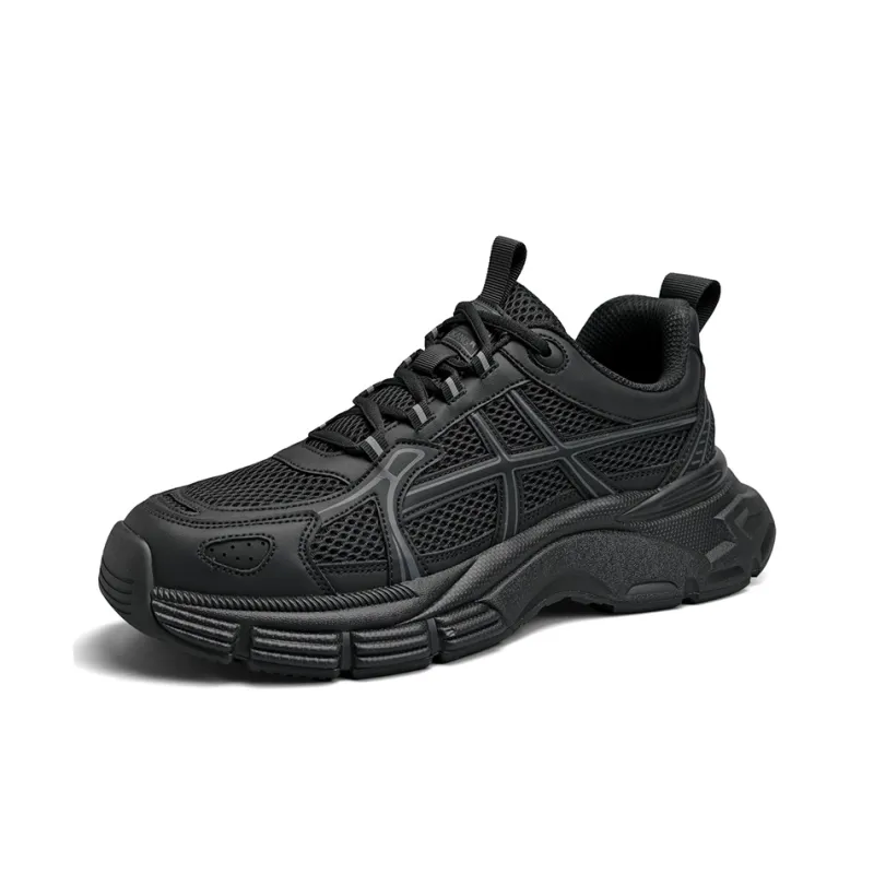 AOKANG Cushioned Wear-Resistant Slip-Resistant Low-Top Chunky Sneakers Men's Shopping Bag-1