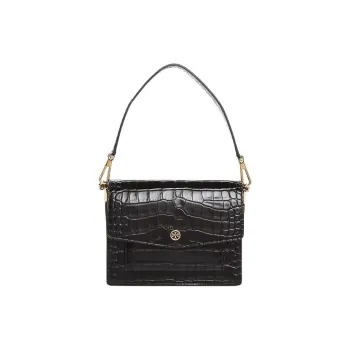 TORY BURCH Cow Leather Handbag, Shoulder Bag Women's Black
