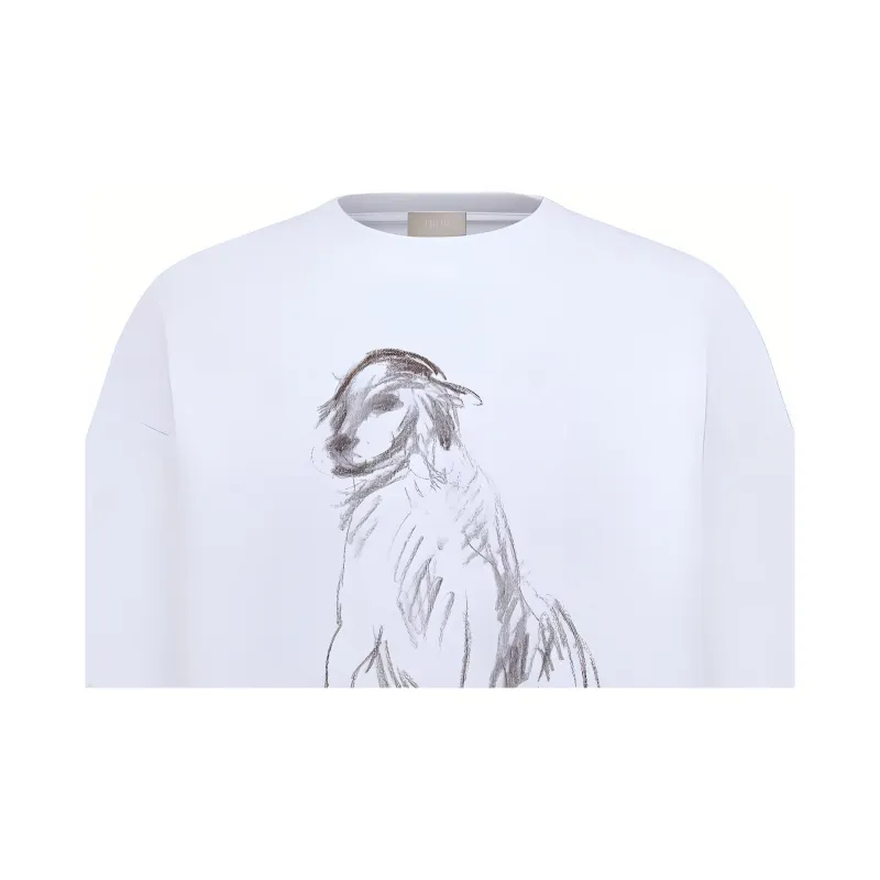 DIOR Sweatshirts Men White-4