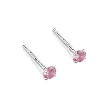 LUCA Sterling Silver Stud Earrings Unisex