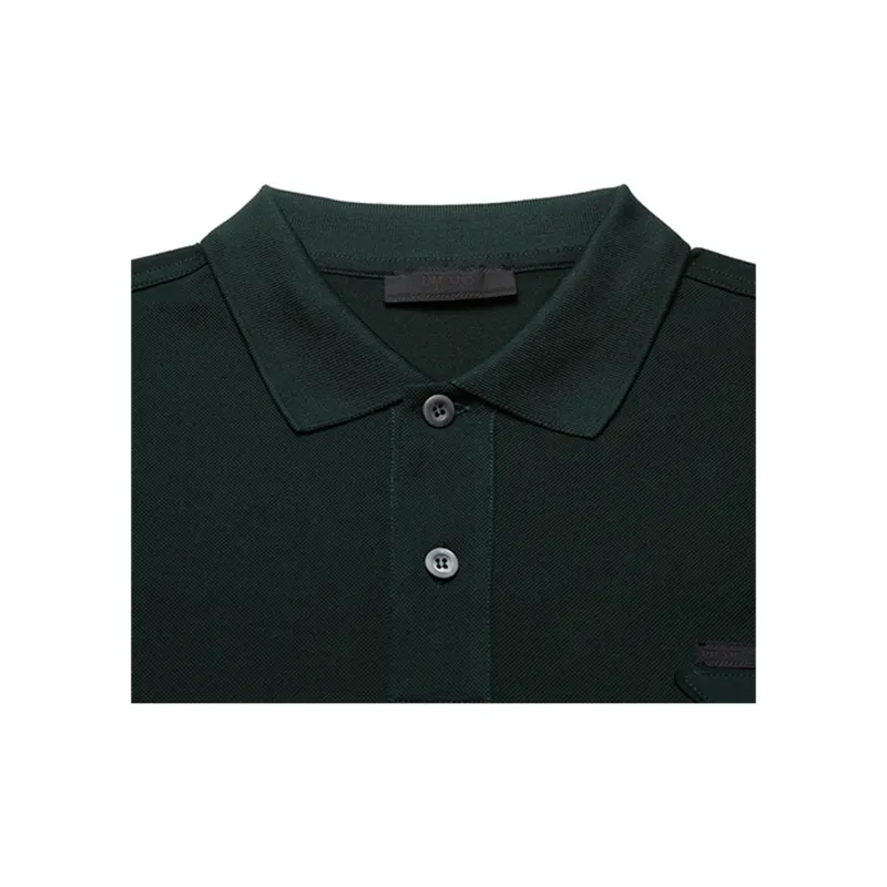 PRADA Polo Shirt Men's Umber Green-2