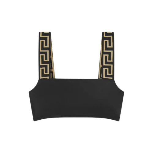 VERSACE Greca Border Bikini Top