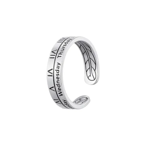 MISS XIA JWY Titanium Steel Rings Unisex