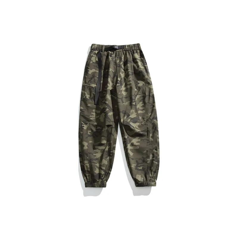 4T Cargo Pants Unisex Dark Gray Camouflage-2