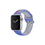 Apple Samsung Buckle NK Blue+Rainbow