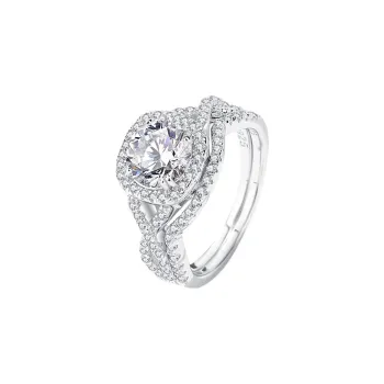 MONI JEWELLERY Moissanite Rings Women's