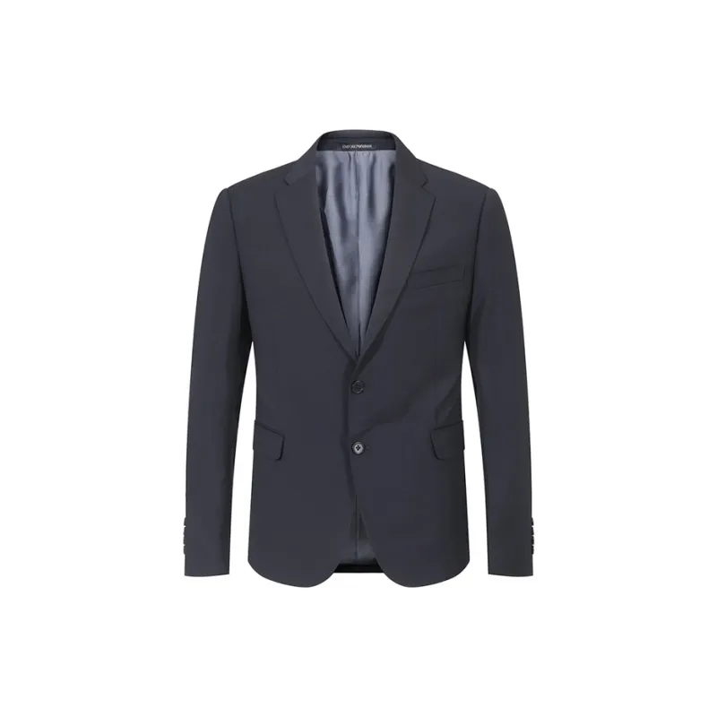 EMPORIO ARMANI FW24 Business Suit Men's Dark Blue-1