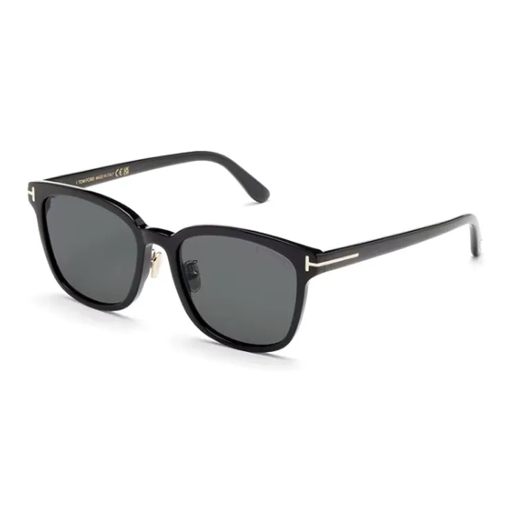 TOM FORD Acetate Rectangular Sunglasses Unisex Black-0